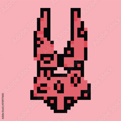 Pixel art vector themed summer with beach, sun, and fun activities elements.Pixel art vector themed summer with beach, sun, and fun activities elements.