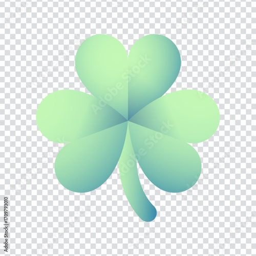 Lucky Clover Leaf Icon