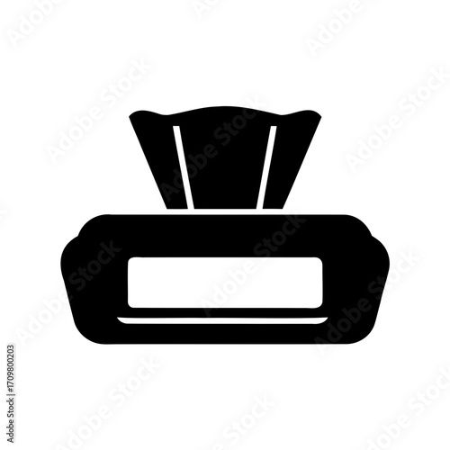 black leather armchair