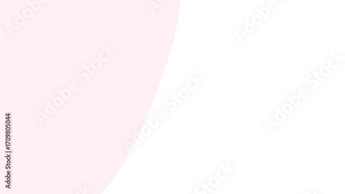 Soft pastel pink curve gracefully transitions on a clean white background, creating a minimalist, elegant, and serene abstract design for graphic projects or feminine branding.