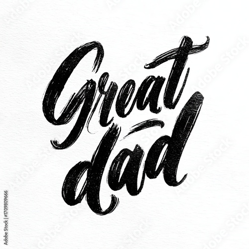 Brush-lettered 