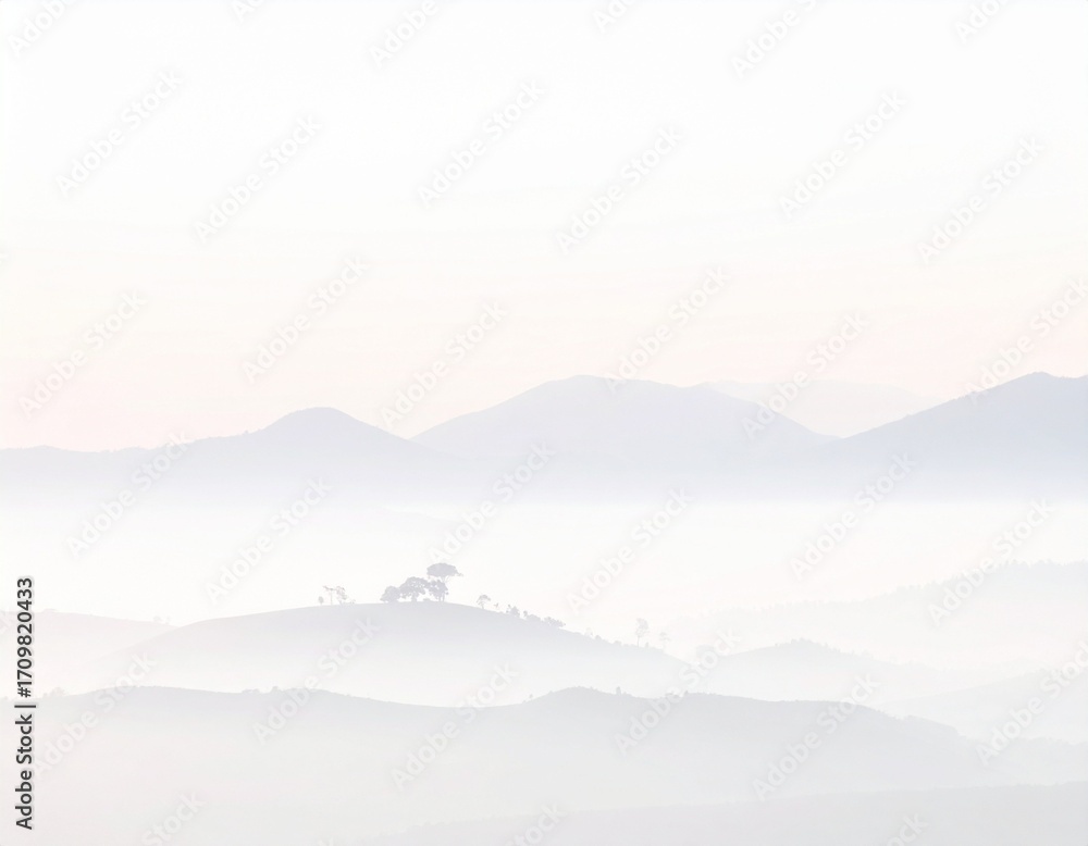 Obraz premium Whispers Beyond the Ridge