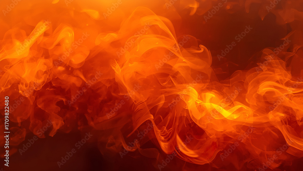 Fototapeta premium fire flames background
