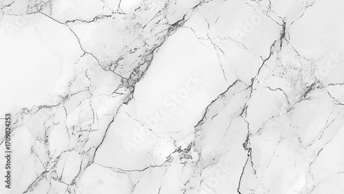Gray veins white marble texture abstract background. Vector art