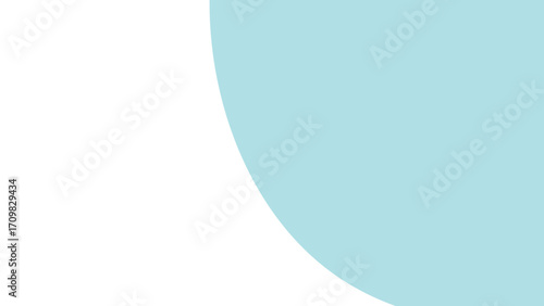 Clean abstract background featuring a soft light blue curved shape against a pure white backdrop, ideal for modern design, branding, and minimalist projects.