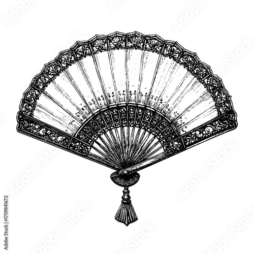 Victorian Hand Fan