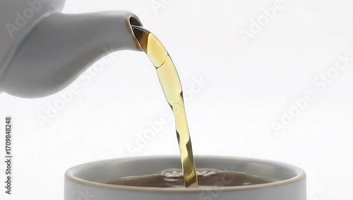 Wallpaper Mural Falling roasted coffee beans in motion with soft brown background creating elegant aroma and energy concept for coffee product photography and advertising visuals Torontodigital.ca