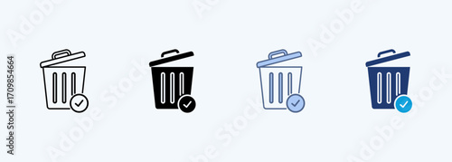 Delete Multiple Style Icon Collection