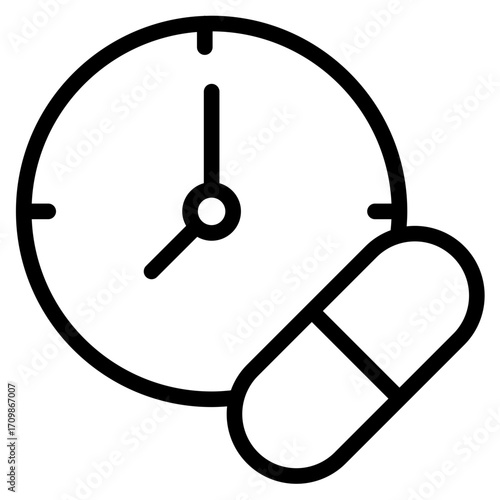 Dose icon in vector illustration
