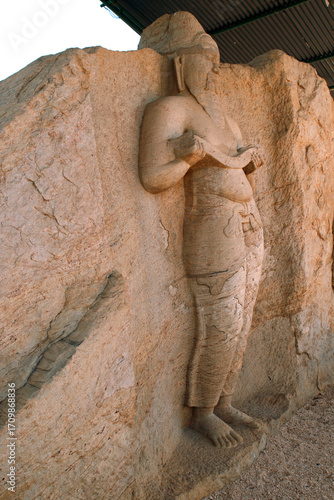 Bilde på lerret Polonnaruwa Sinhalese kingdom Jananathamangalam Chola dynasty Sri Lanka unesco w