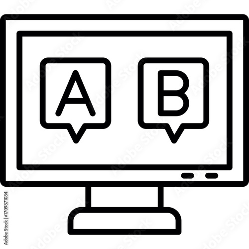 Ab Testing Icon