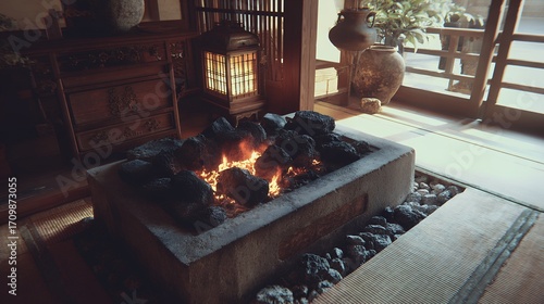 fire, flame, heat, hot, wood, burn, fireplace, burning, bonfire, light, blacksmith, night, cooking, food, campfire, coal, iron, red, black, camping, warm, dark, barbecue, log, metal