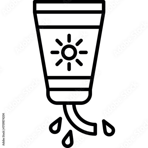 Sunscreen Icon