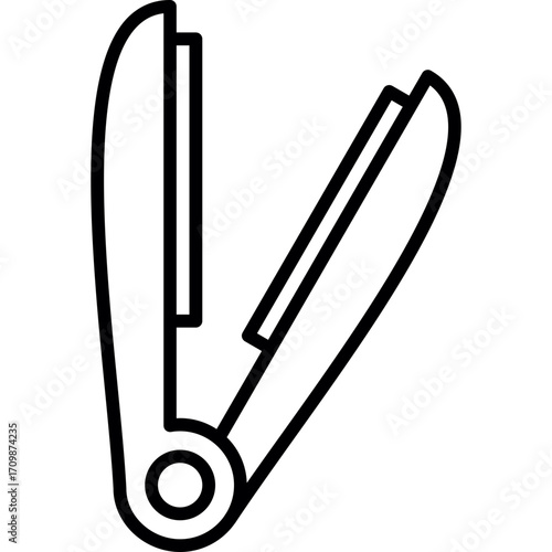 Hair Straightener Icon