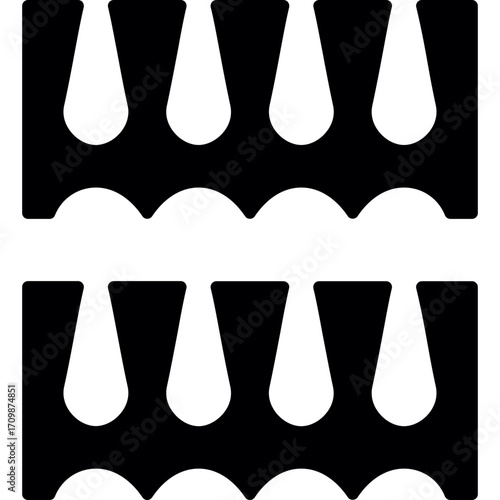 Toe Separator Icon