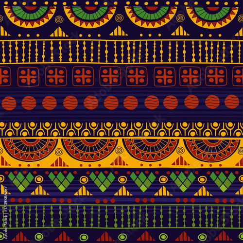 ethnic seamless pattern vector design