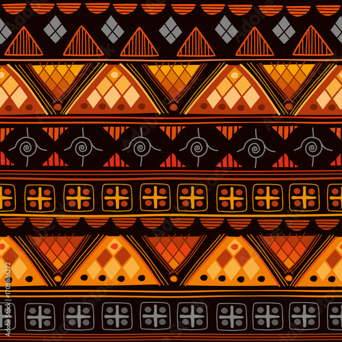 ethnic seamless pattern vector design