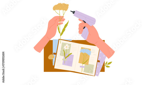 Crafting Floral Designs A Step-by-Step Guide to Pressed Flower Art