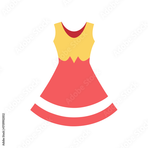 summer dress vector art