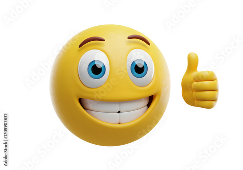 thumbs up emoji happy smiley face