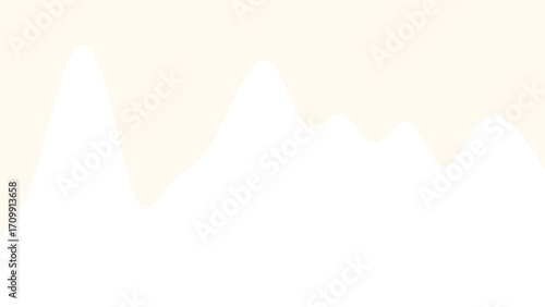 Smooth creamy white liquid waves on a light background, suggesting milk, yogurt, or cosmetic products. Ideal for advertising.