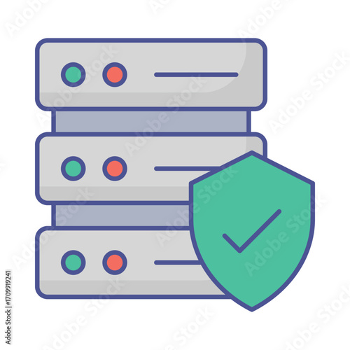 Data protection, Vector Icon which can easily modify or editData protection, Vector Icon which can easily modify or edit
