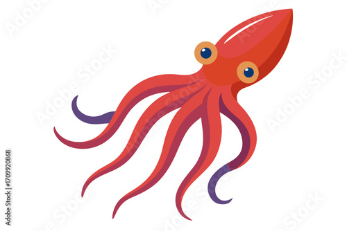 red fish cartoon