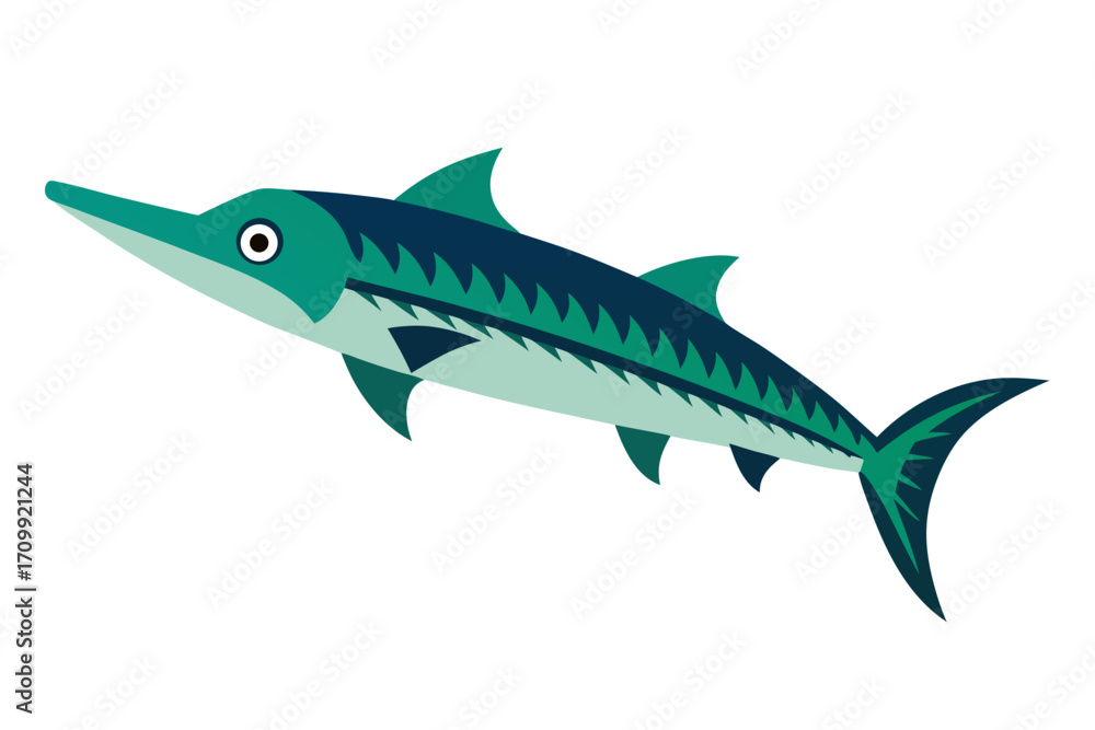 Obraz premium shark vector illustration