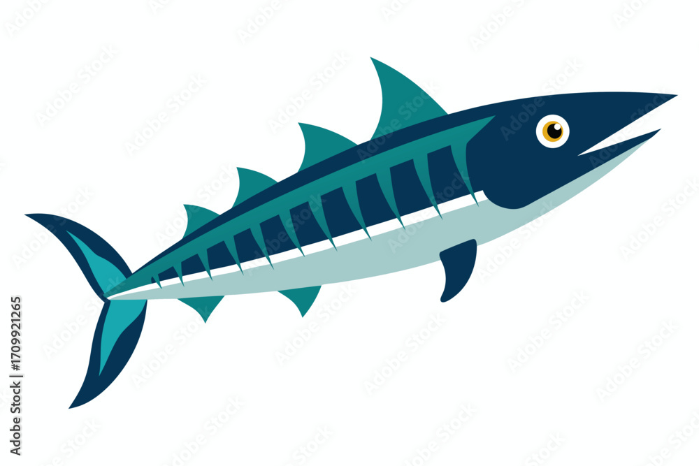 Obraz premium shark vector illustration
