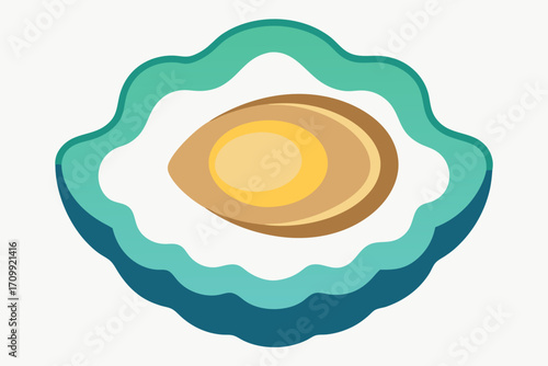 fried egg vector