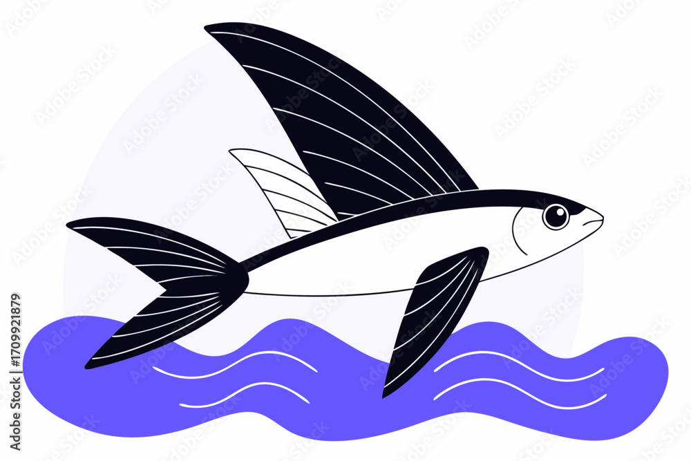 Obraz premium fish on a white background
