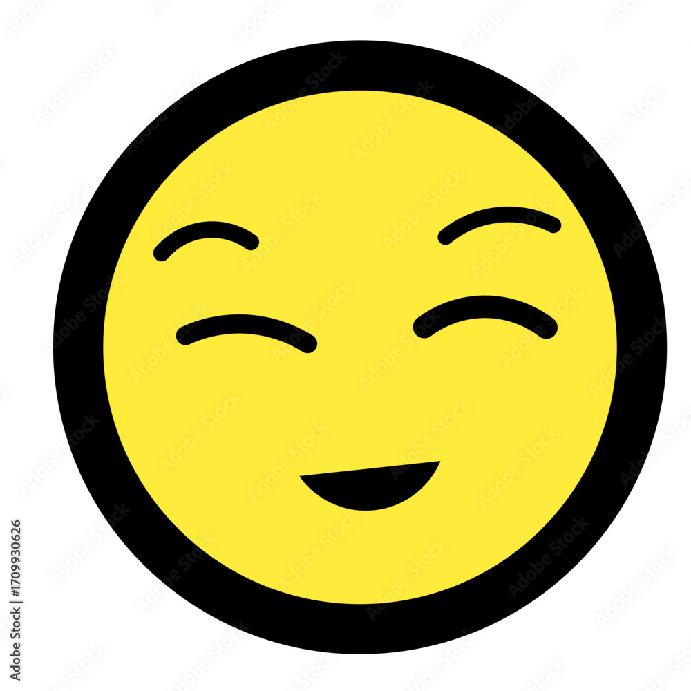 Fototapeta premium smiley face emoticon