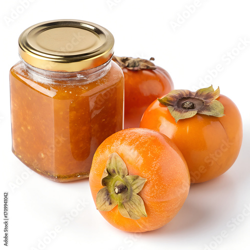 apricot jam in jar