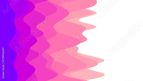 Abstract gradient background featuring vibrant purple, magenta, and pink wavy layers, creating a modern, dynamic flow. Ideal for design, web, or creative projects.