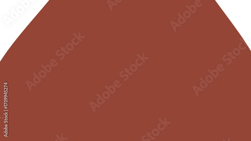 Abstract graphic background featuring a rich reddish-brown color with clean white edges, offering copy space for modern design projects or text overlays.