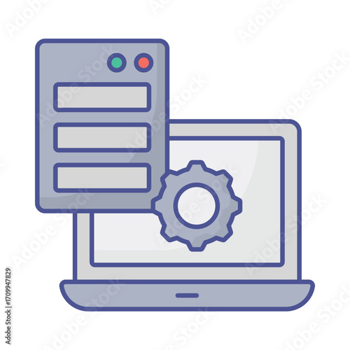 Software Setup Vector Icon which can easily modify or edit