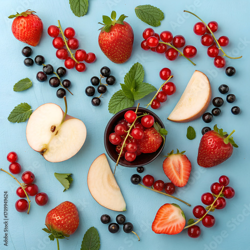strawberries and berries