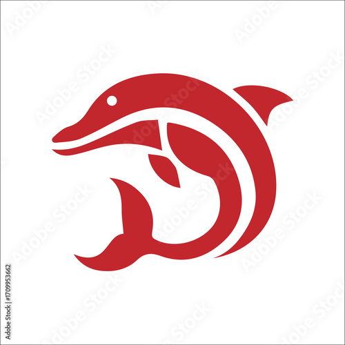 Vector Dolphin Icon
