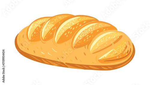 Freshly baked bread loaf for breakfast, bakery product, homemade bread, artisan bread, sourdough bread recipe