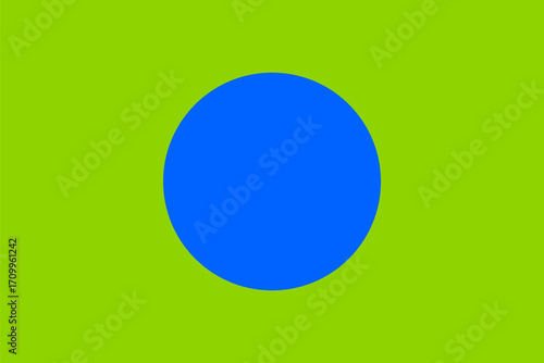 Blue Dot Flag (2019). Flag of Planet Earth
