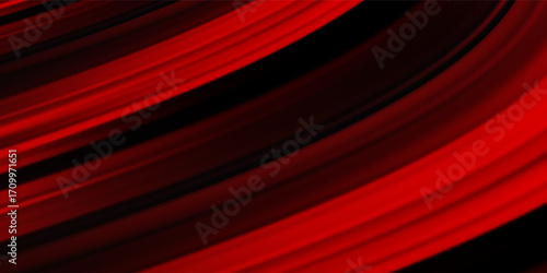3d rendering of red abstract glass background