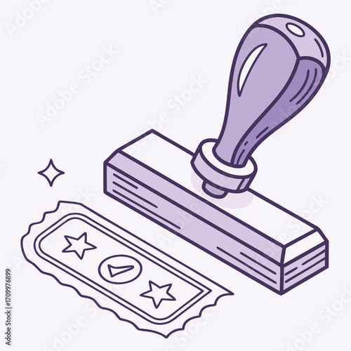 Vector illustration of a black rubber stamp with the word SALE, resembling a control switch or button