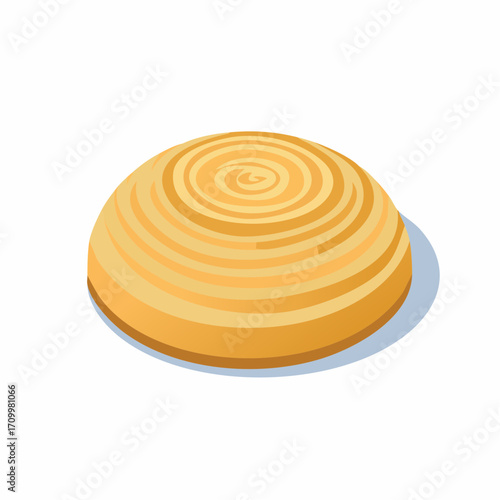 Delicious swirled pastry offers tempting baked goodness perfect for breakfast or dessert cravings