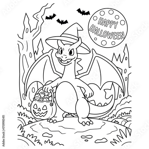 Spooky halloween coloring book page 29 featuring festive ghosts and pumpkins for young artists to decorate