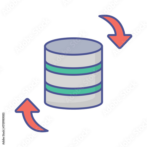  storage   Vector Icon which can easily modify or edit