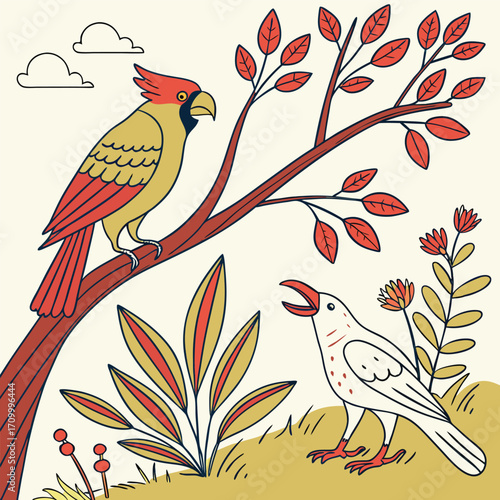 hand drawn paint vector