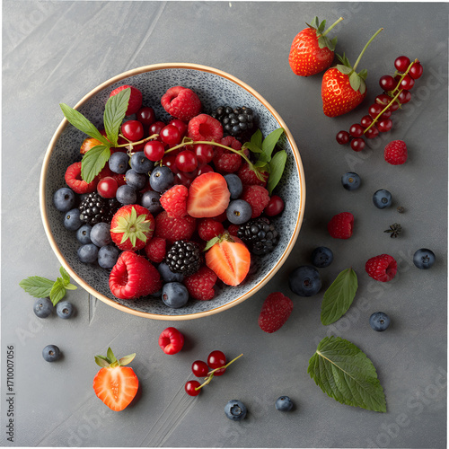 berries in a bowl