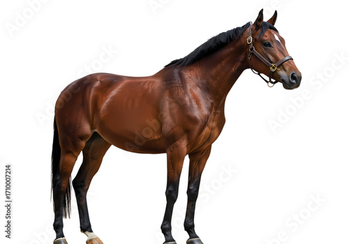 Majestic Chestnut Horse: A Stunning Profile