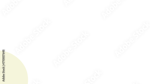 Minimalist white background with a soft, subtle light yellow curve in the bottom corner. Ideal for clean designs, text overlay, or abstract concepts.