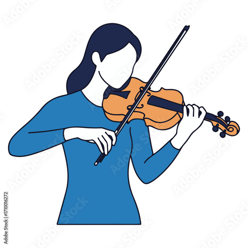 Violinist Musician Classical Music Performance Orchestra Symphony Concert Artist